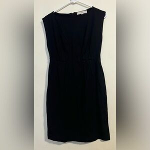 LOFT Classic Black Strapless Dress